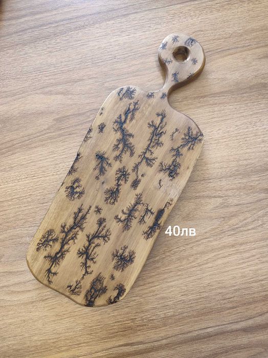 Ръчно изработени дъски по метода Лихтенберг, подходящи за подарък