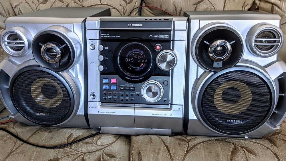 Samsung Combina Audio Statie Dublucasetofon CD Changer Radio Boxe ...
