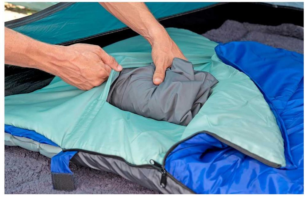 Спальный мешок-198x 66x2 sm для кемпинга 1 кг. Доставка бесплат