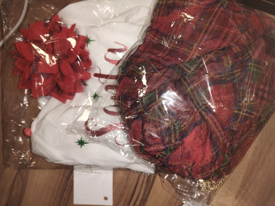 Новогодний комплект для девочек Пекин фабричный 03 3~6 6~9