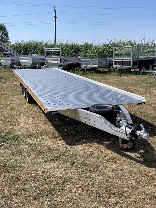 Trailer GROMEX NOU Full Aluminiu 8,5x2,1 VDI 2700