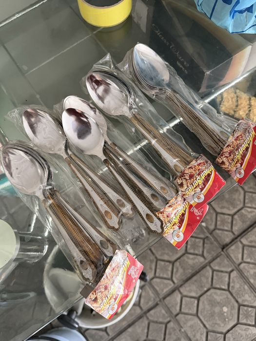 Ложки новые по 50 тенге за штуку