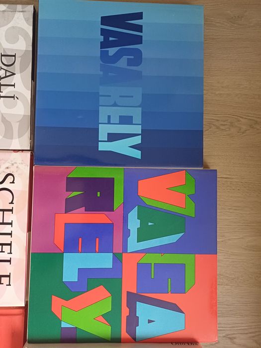 Cărți de artă Vasarely , Dali , Egon Schiele , Otto Dix