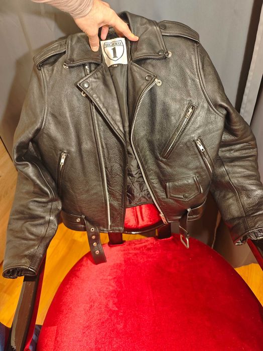 Geaca piele moto