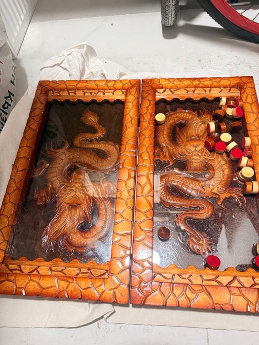 Нарды ручная работа