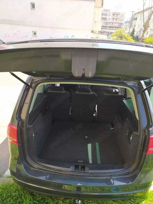 VW Sharan 2013, 2.0 TDI, 115 CP, 5 Locuri, Euro 5  Istoric Transparent