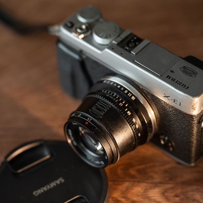 Fujifilm X-E1 Silver + TTartisan 35/1.4