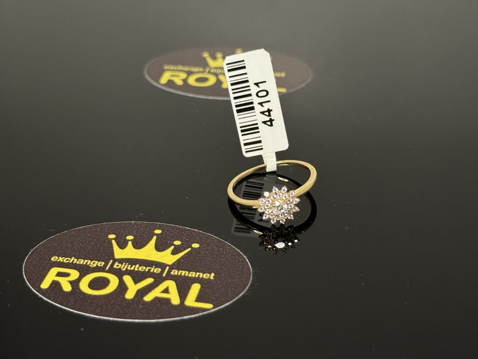 Bijuteria ROYAL : Inel AUR NOU 14K / 1.34 GR