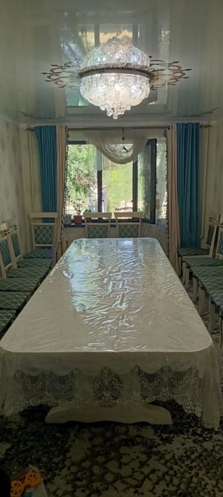18 стулья 4 метр стол