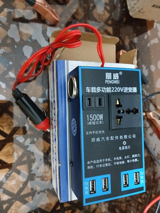 Инвертор 12/24В на 220В