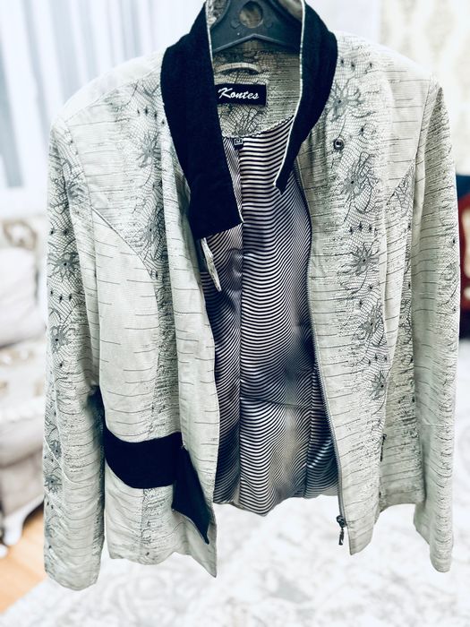 Кожаная куртка натуральная