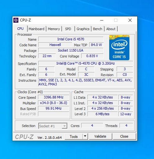 Оборудвано дъно ASRock H81M-DGS c i5 4570