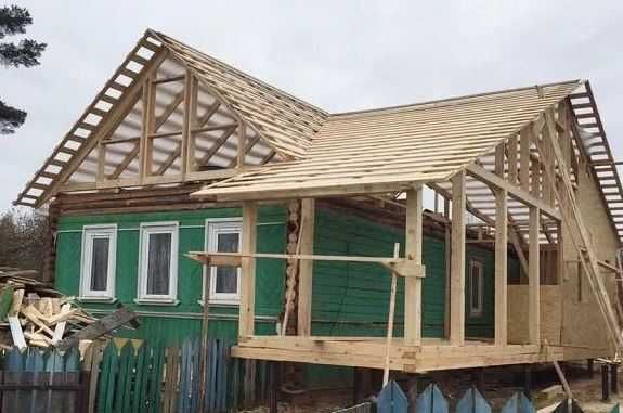 Квалифицированное звено плотников.