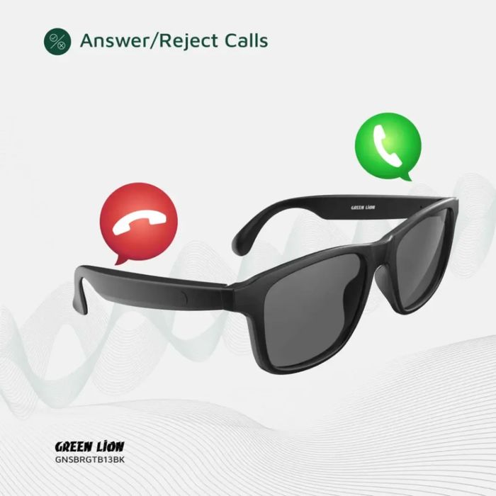 Умные очки Green Lion / Смарт очки/ Доставка 24/7