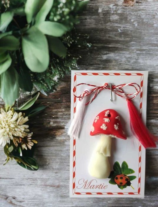 Ciuperca ciupercuta pandantiv unicat