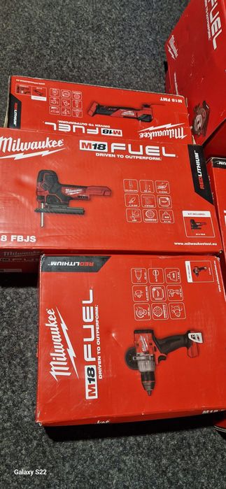 Milwaukee set scule pe 18 V