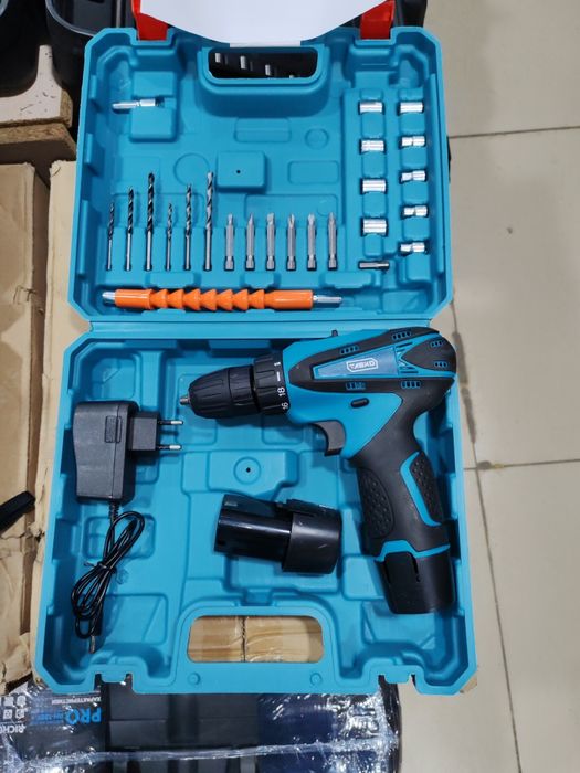 Акция!  шуруповёрт Tasko 2.0Ач, 24в