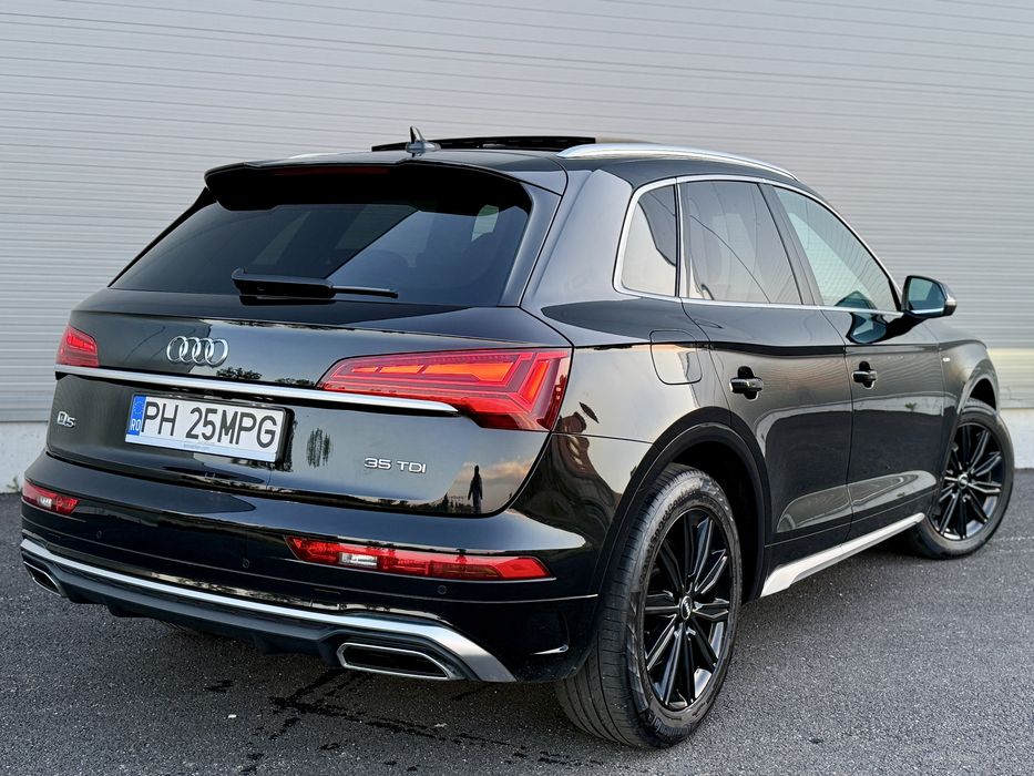 Audi Q5 S-line facelift 2021 2.0 diesel • panoramic • cockpit digital • ambientale • impecabil• revizie full efecuata
