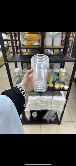 Стакан U 0,5  (мягкие : прозрачный) (плотные : прозрачные , матовые)