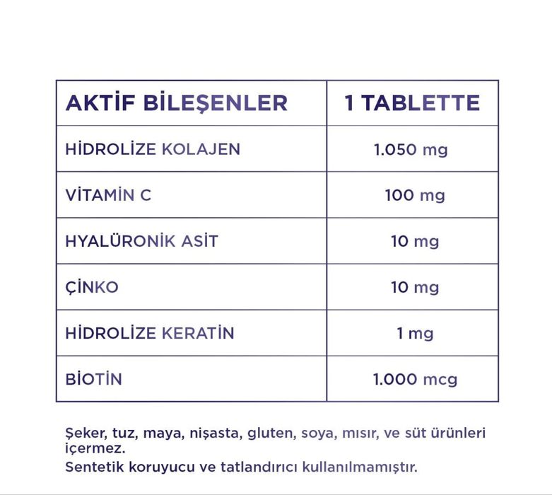 Коллаген + гиалуроновая кислота BIOXCIN (витамин C, кератин)