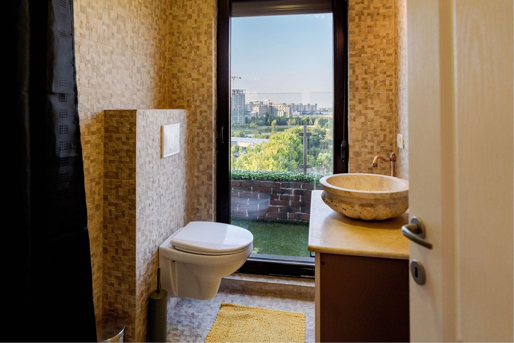 Penthouse 3 camere Floreasca jacuzzi terasa gratar