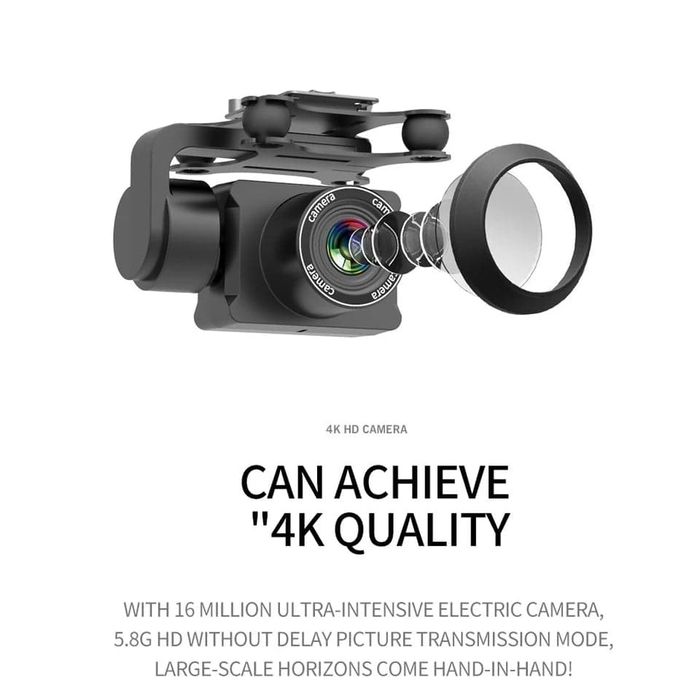 Drona Mare 42 cm Camera 4k, zbor 22-25 minute,Wi-Fi,FPV, PTZ camera
