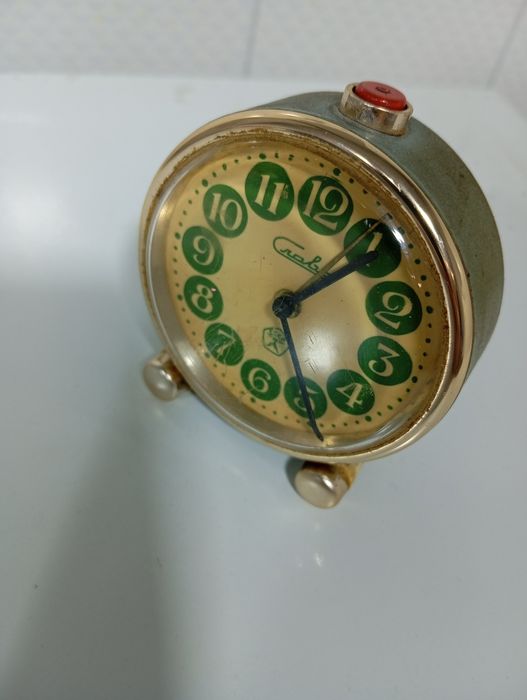 Слава редкие будильник часы советские рабочие