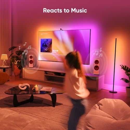 Nanoleaf RGBICW смарт LED подова лампа 1700lm Alexa