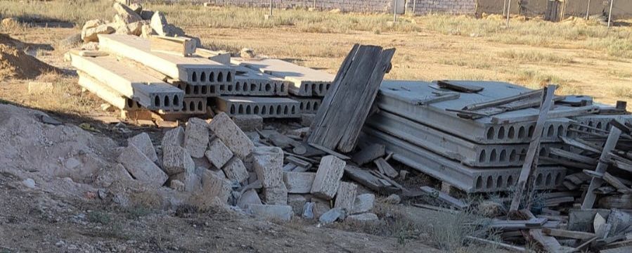 бетон плита  бу.  Актау