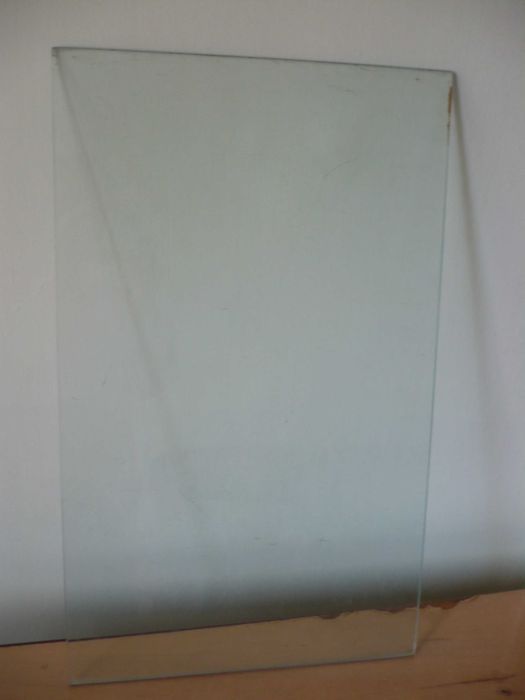 Толстостенное обработанное стекло