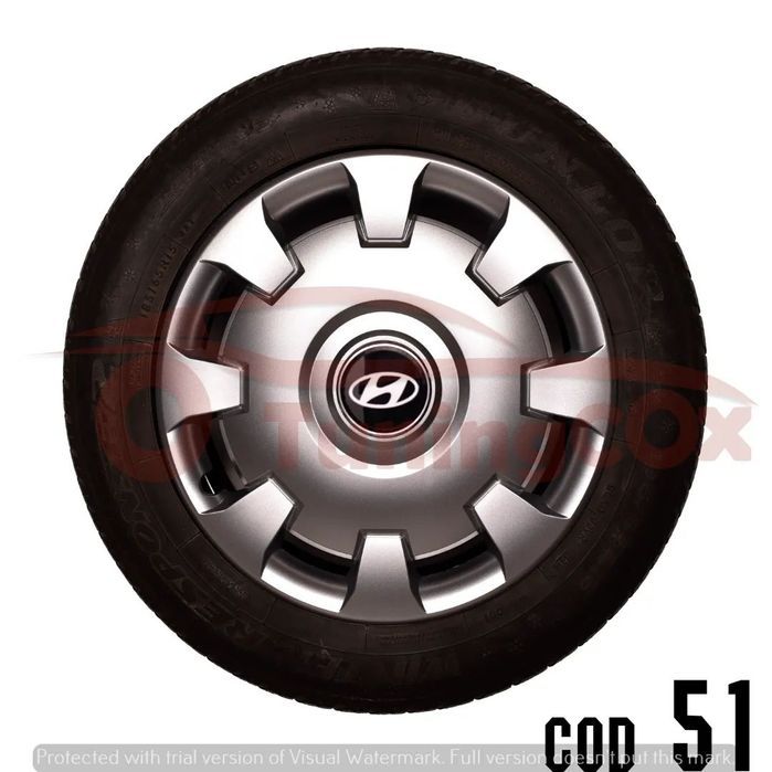 capace roti hyundai r12  la set de 4 buc ,capace janata aliaj