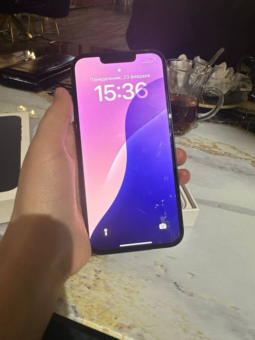 iPhone 13 128GB 100% ишлатилмаган факат коропкадан очилган