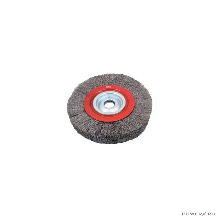 Perie rotativa din sarma pentru curatat roti, 250 mm, Satra