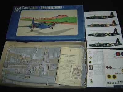 Сборная модель самолета Веллингтон (NOVO - FROG, 1:72). РАРИТЕТ!!