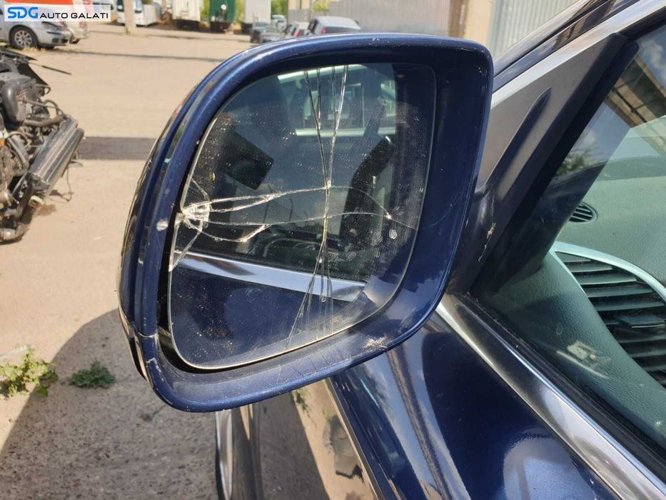 Oglinda Stanga Electrica cu Pliere Rabatare Audi Q7 Facelift 2007 - 2015 Culoare LZ5E [C6313]