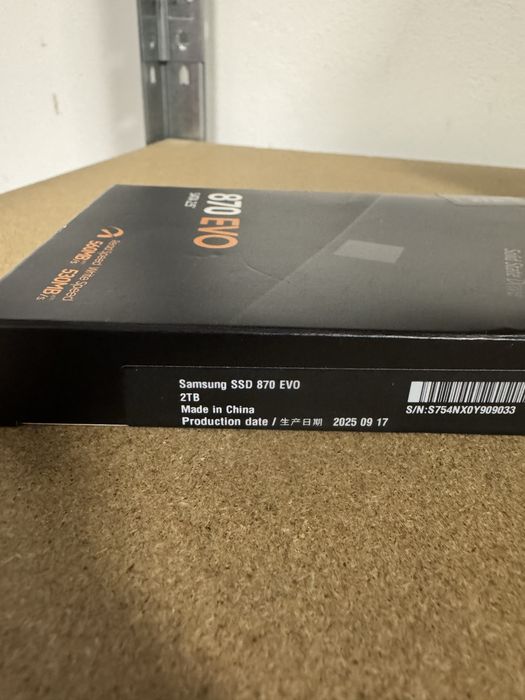 SSD Samsung 870EVO 2TB