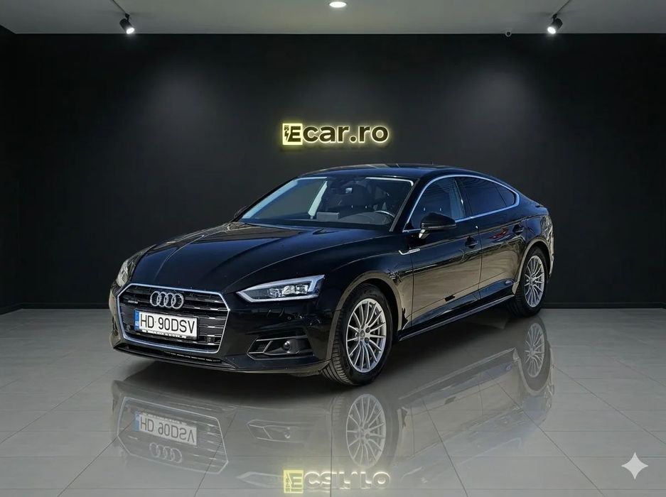 Audi A5 Sportback Matrix Led/ Memorie/ Scaune piele electrice/ Pilot adaptiv/ Carplay
