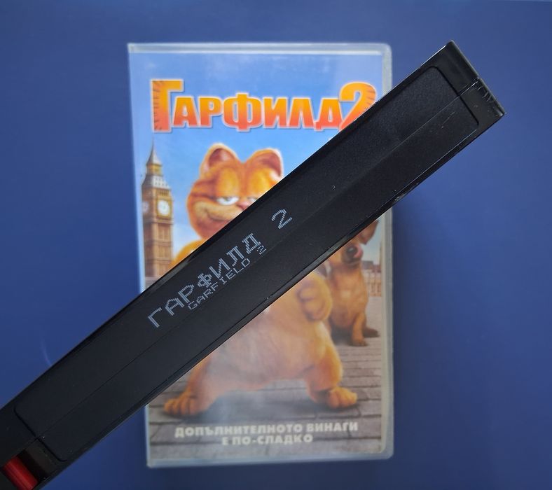 Видеокасета VHS  Гарфилд 2