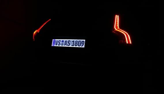 suport numar auto cu leduri