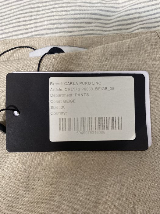 Pantaloni asimetrici din in Tgh Fashion