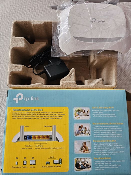 Рутер Wi-Fi  TP-LINK TL-WR840N