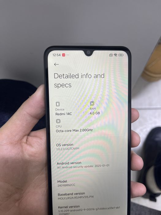 Redmi 14 c китайский версия