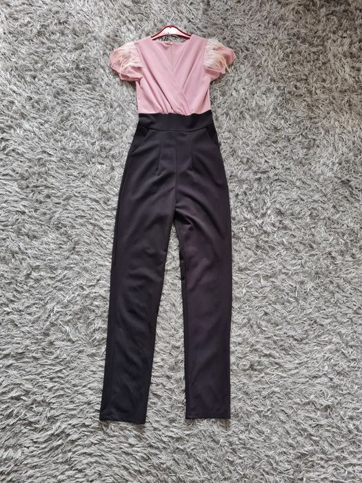 Елегантен гащеризон с естествени пера