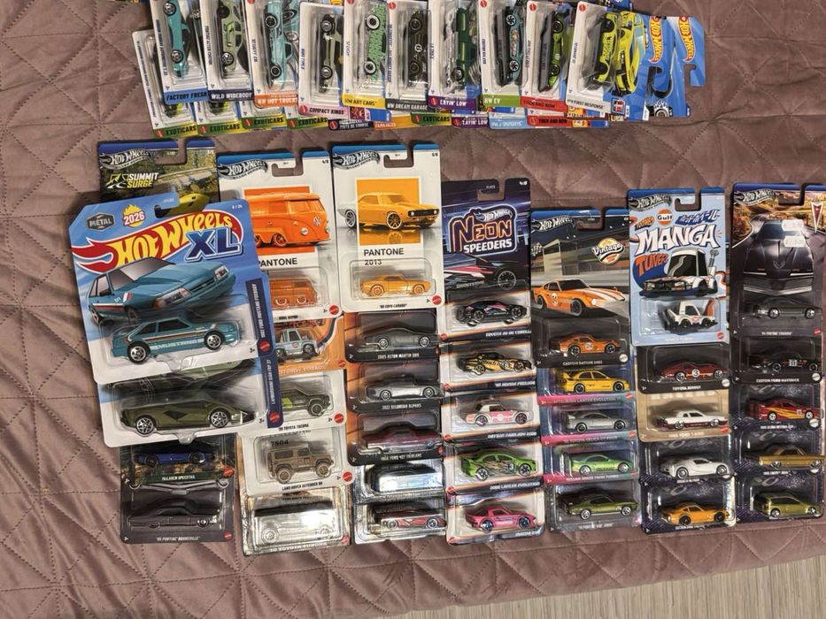 Hot Wheels MatchBox Majorette Колекция