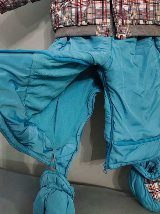 Зимний детский комбинезон