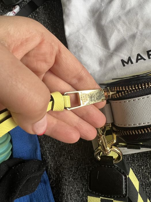 Marc Jacobs жълта чанта Snapshot