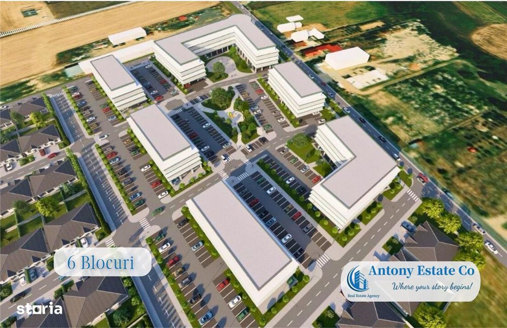 Antony Estate | Apartament NOU de vanzare, 2 camere, Cheriu