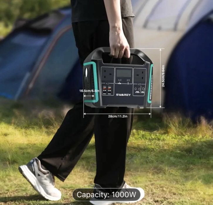 Power Station Swarey 1000W 725wh пауър станция