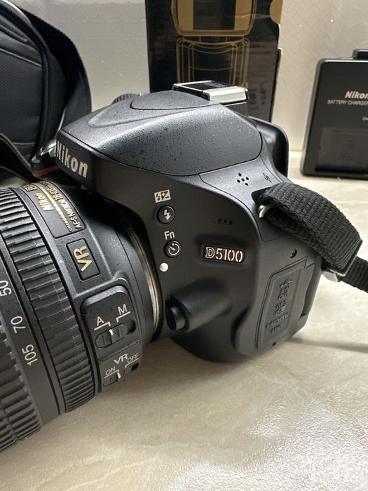 Фотоаппрат Nikon D5100 с объективом 18-105