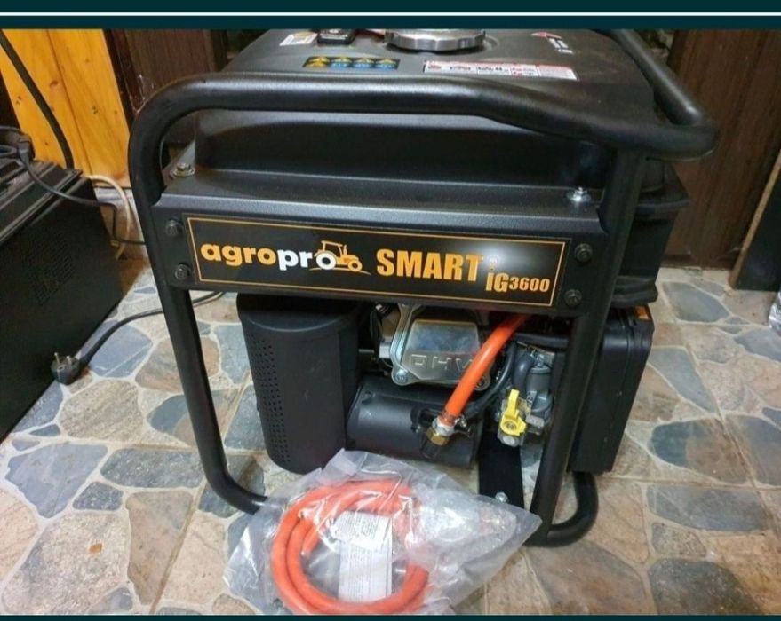 Generator inverter hibrid AgroPro Smart IG3600, 3,6 kw, benzina si GPL